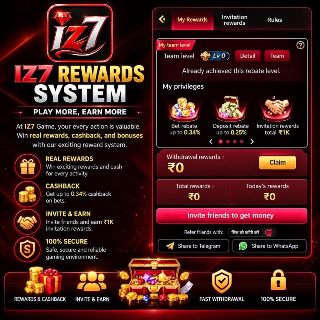 IZ7 rewards
