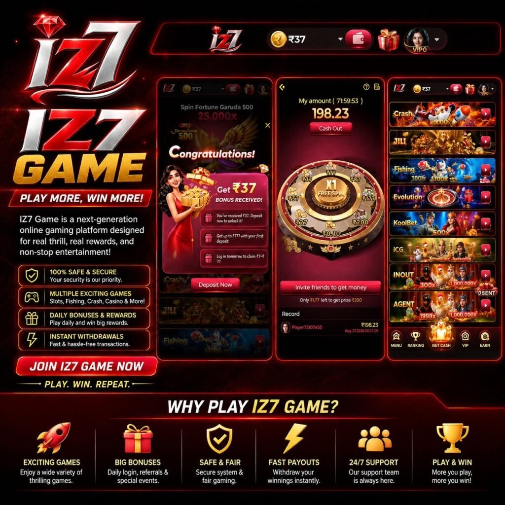 IZ7 Play and win money